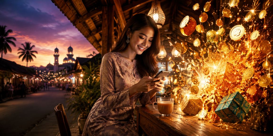 Pengguna Malaysia bermain kasino mudah alih semasa Hari Raya menggunakan aplikasi my4dresult